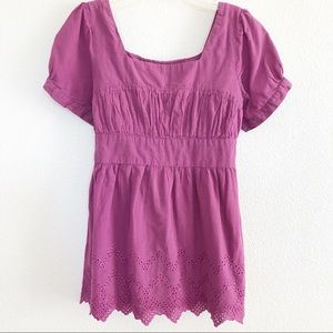 B. Tru Purple Zig Zag Bottom Top M